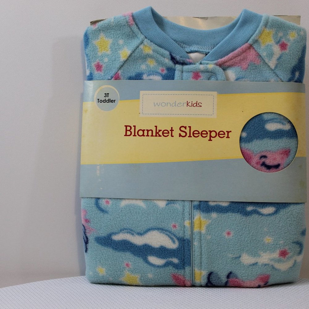(NEW) Baby Zippered Blanket Sleeper